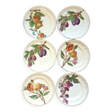 Longchamp Terre de fer dessert plates