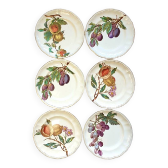 Longchamp Terre de fer dessert plates
