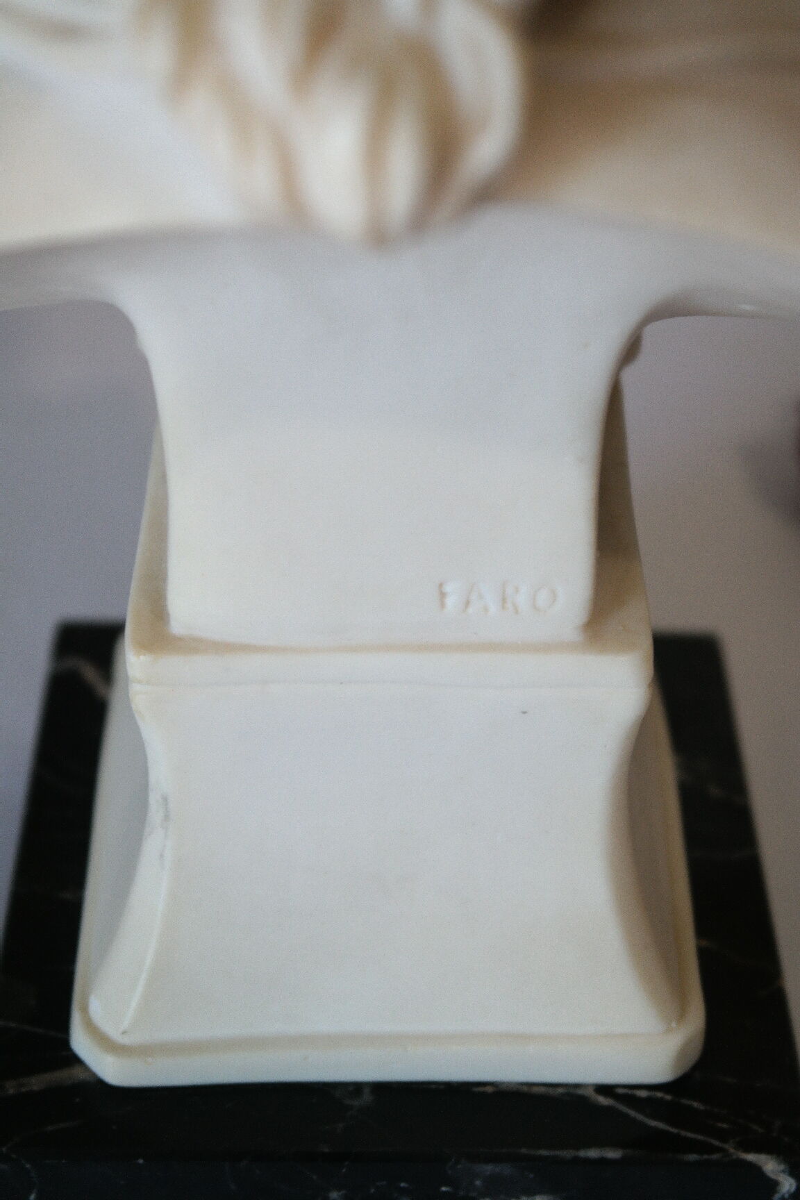 Buste de Mozart signé Faro