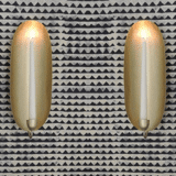 Chandelle murale en laiton