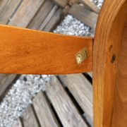 Set of 6 caned chairs by Baumann, gondola model.