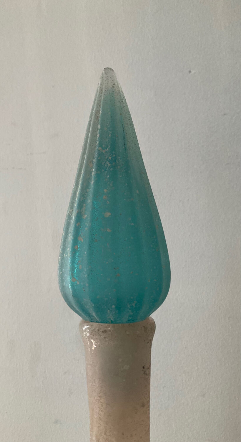 Vintage Scavo carafe in glass paste 60s