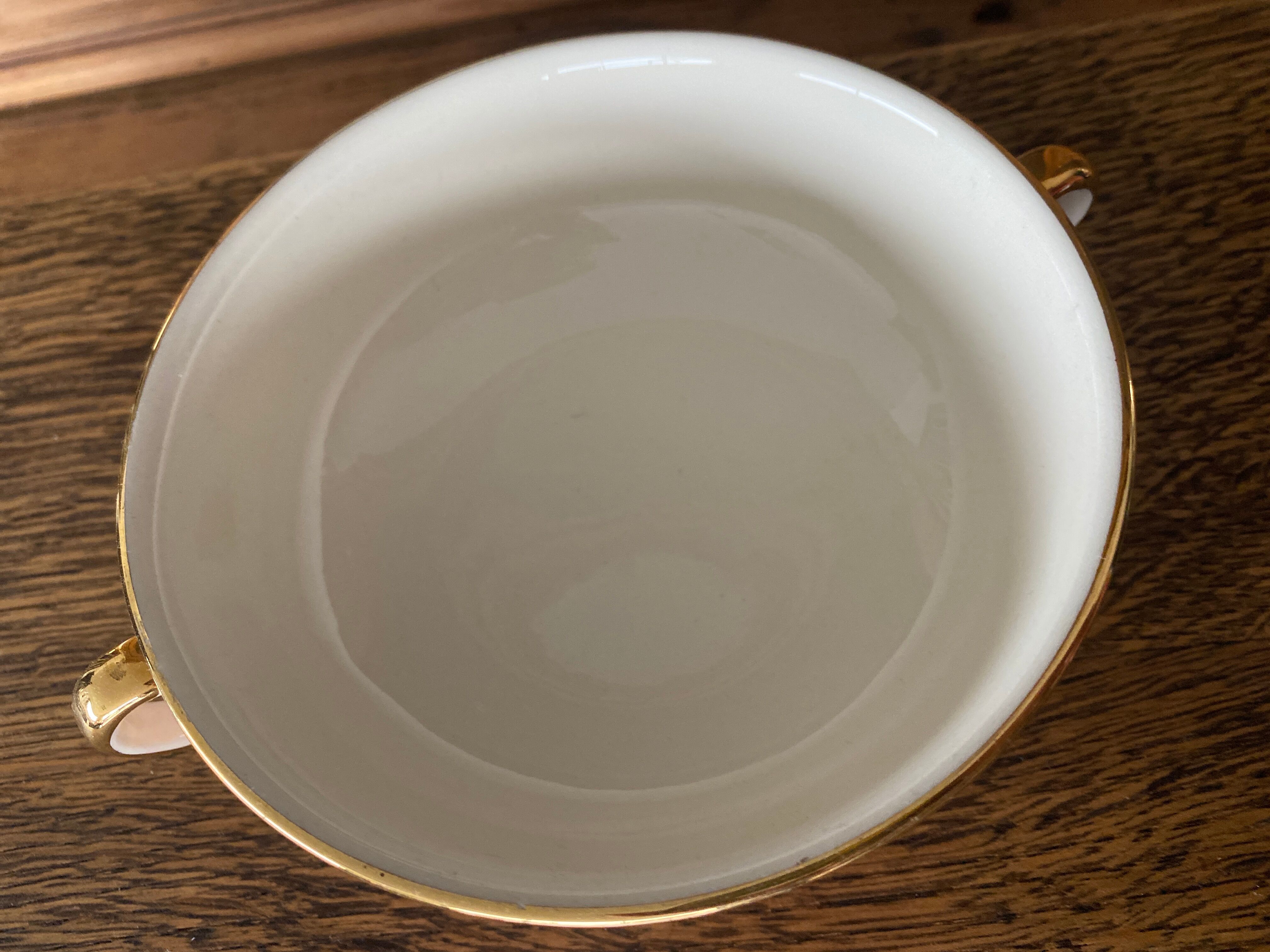 Baby handle bowl and saucer Villeroy and Boch model Santos