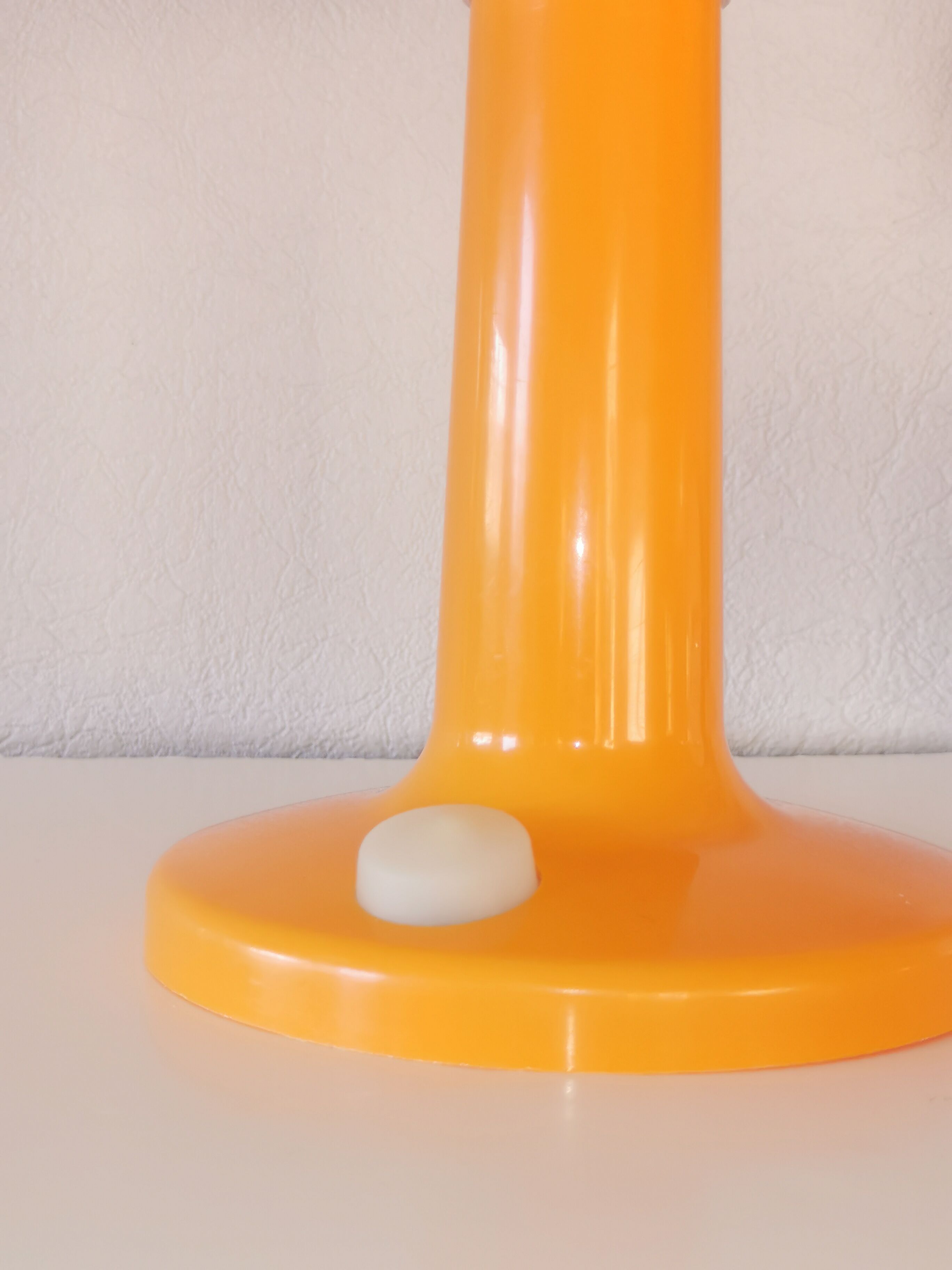 Mushroom lamp, orange cloud Skojig, henrik preutz design for Ikea, 1990