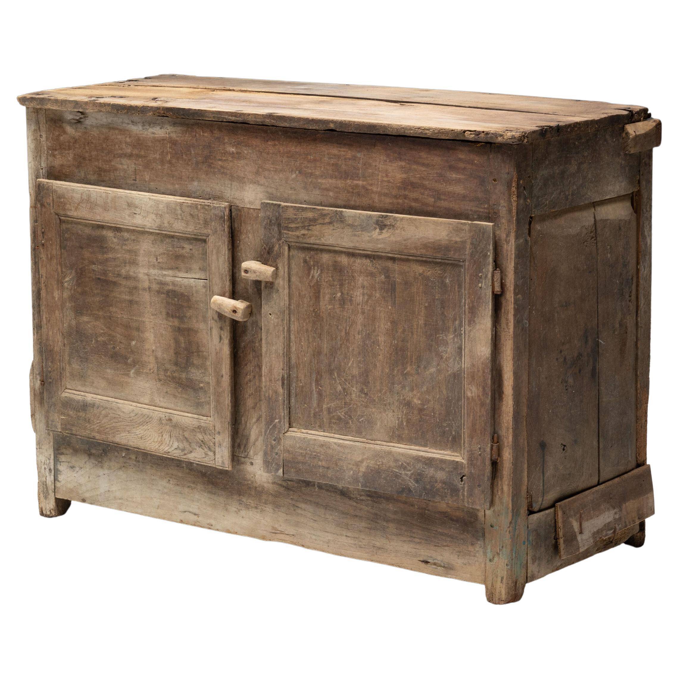 Rustic Wabi Sabi Cabinet, France, 19th Century