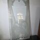 Art Deco engraved glass door panel 1930