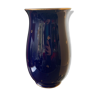 Sevres blue and gold porcelain vase