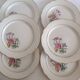 Assiettes plates Digoin & Sarreguemines