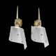 Pair of vintage wall lights – Rockabilly style – 50s/60s