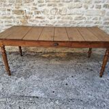 Extendable farmhouse table 285 x 86