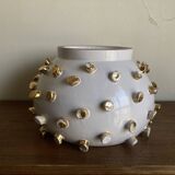 Italian cache-pot XXXL Tronchetto by ND Dolfi Florence for René Veyrat 1960