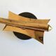 Vintage tulip wall sconce