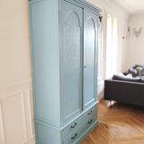 Armoire parisienne en pin massif