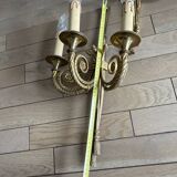 Appliques murales en bronze