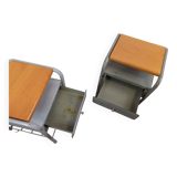 Pair of 50s bedside tables