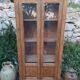 Art deco glass-glazed parisian wardrobe