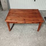Wooden coffee table