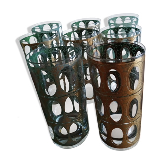 Set of 8 glasses