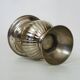 Vintage Médicis-shaped champagne bucket in silver-plated metal.