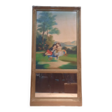 Overmantel mirror