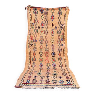 Moroccan rug Boujad colorful - 131 x 284 cm