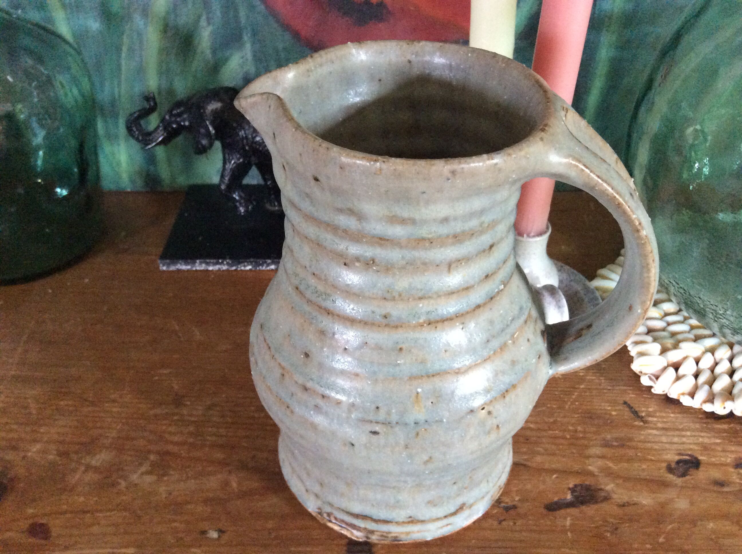 Stoneware jug