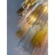 Contemporary Modern "Tronco" Murano Glass Sputnik Chandelier Venini Style