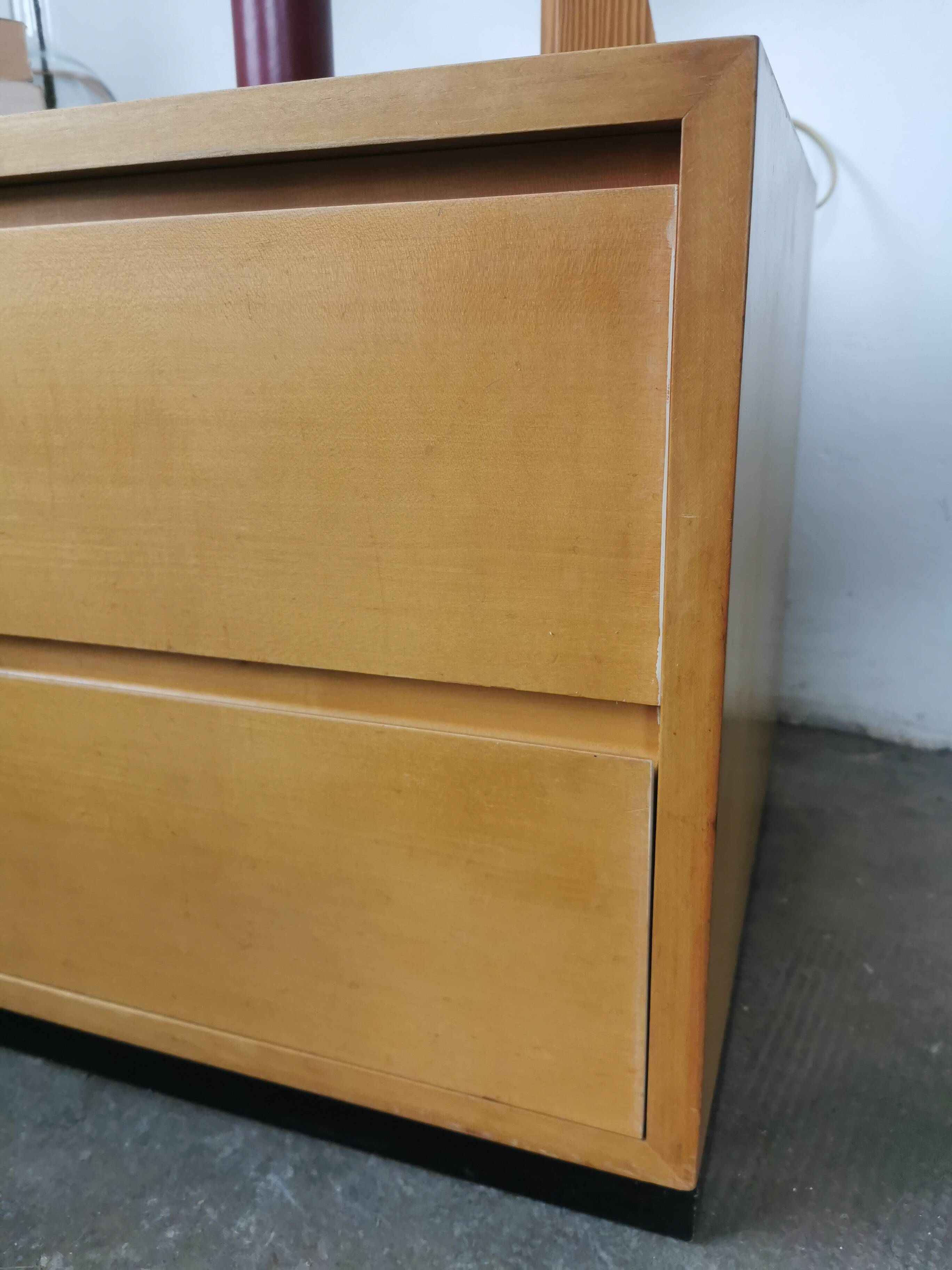 MK Mobel chest of drawers in elm from the 70s