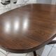 Table extensible maison Baumann vintage années 1970