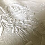 Old embroidered cloth, monograms and lace