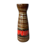 Vase fat lava Scheurich west Germany