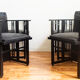 Suite of 4 Galaxy Chairs by Umberto Asnago for Giorgetti