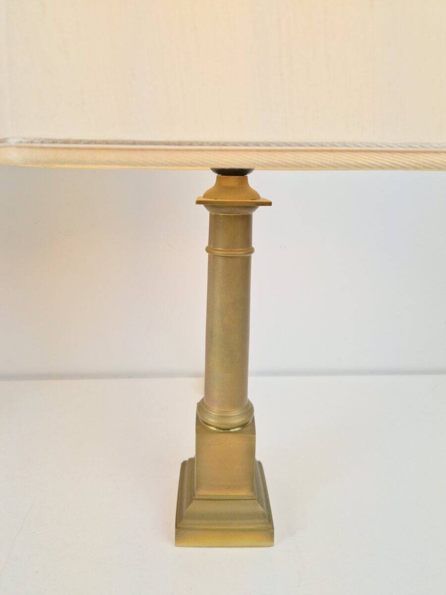 Neoclassical Empire Brass Table Lamp, France, 1960, Set of 2