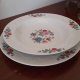 Set of 2 Scherzer flower plates