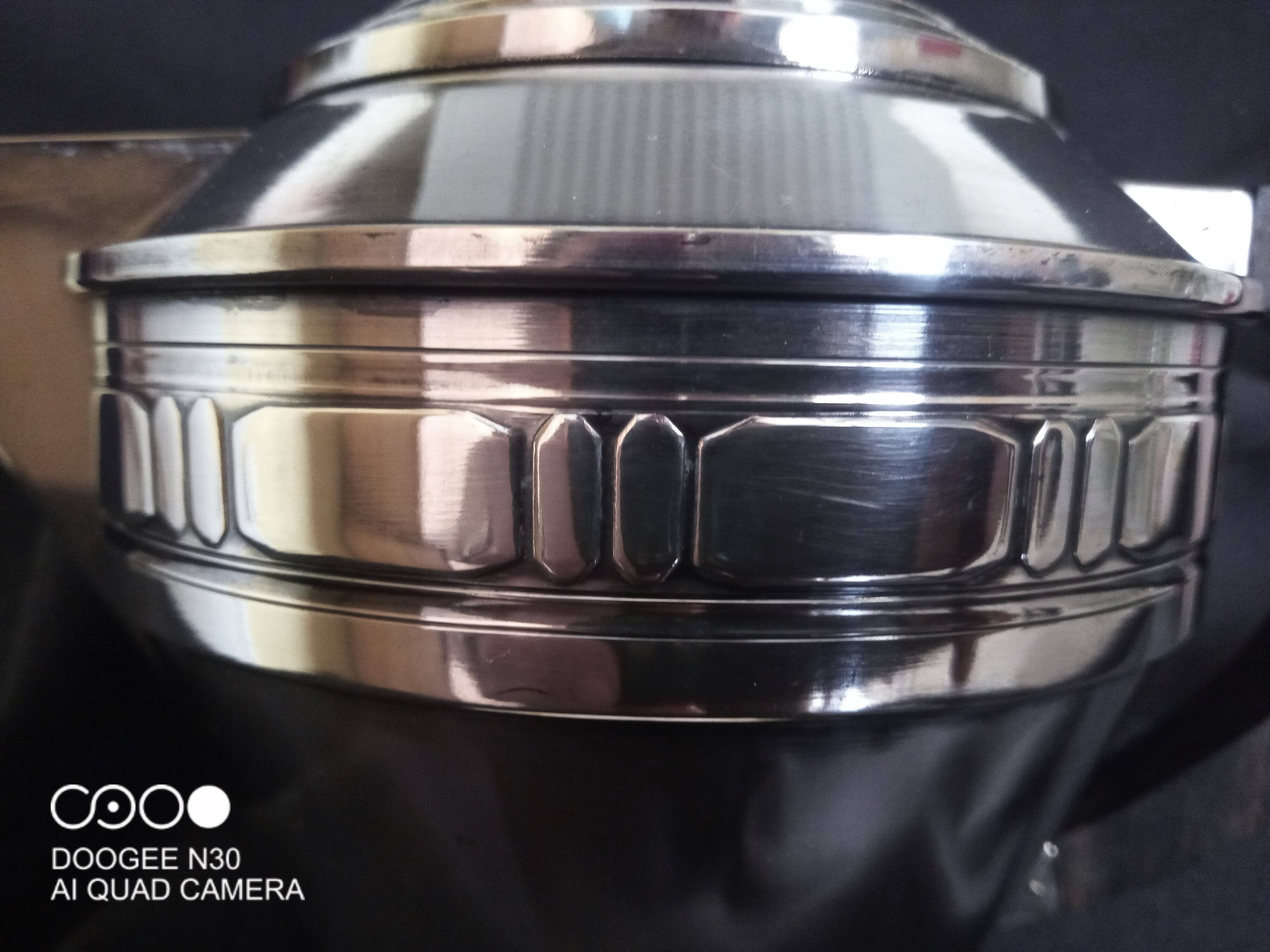 Art Deco silver-plated coffee and tea service, stamped.