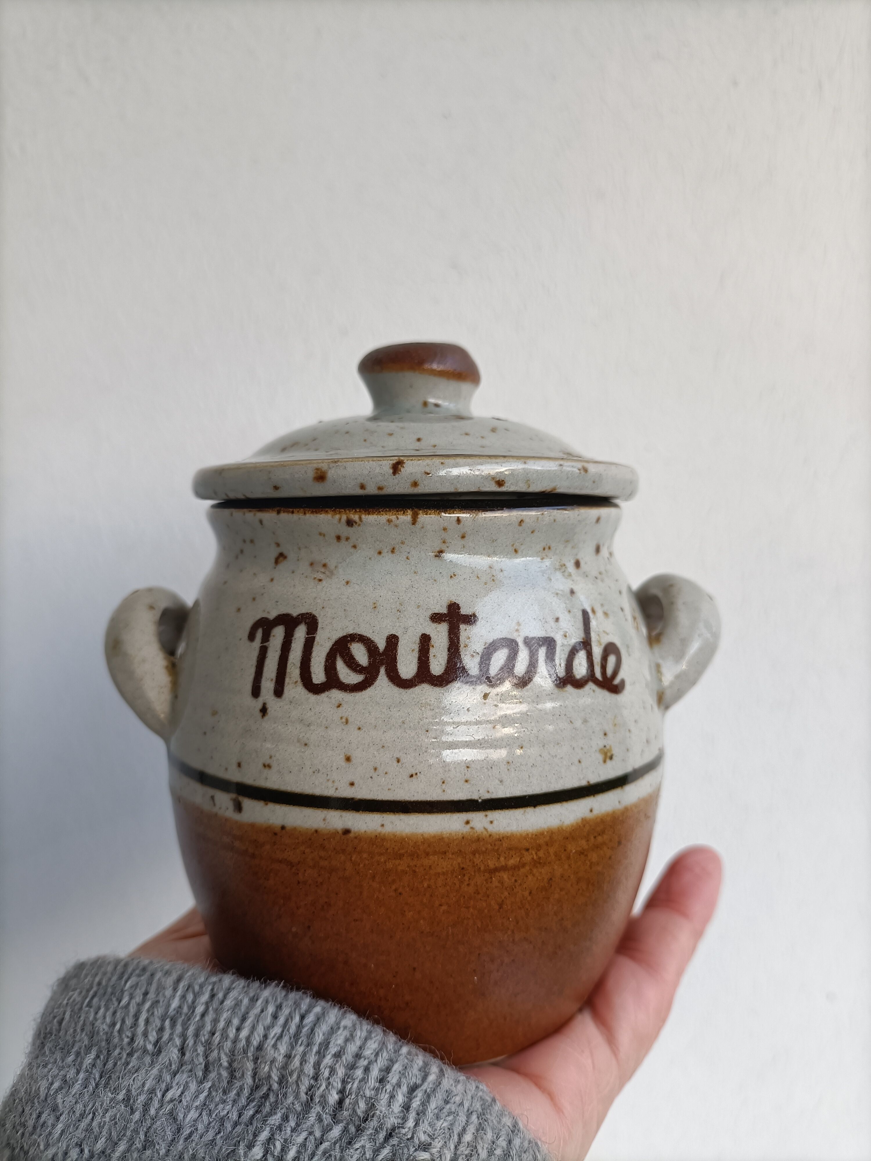 Mustard pot