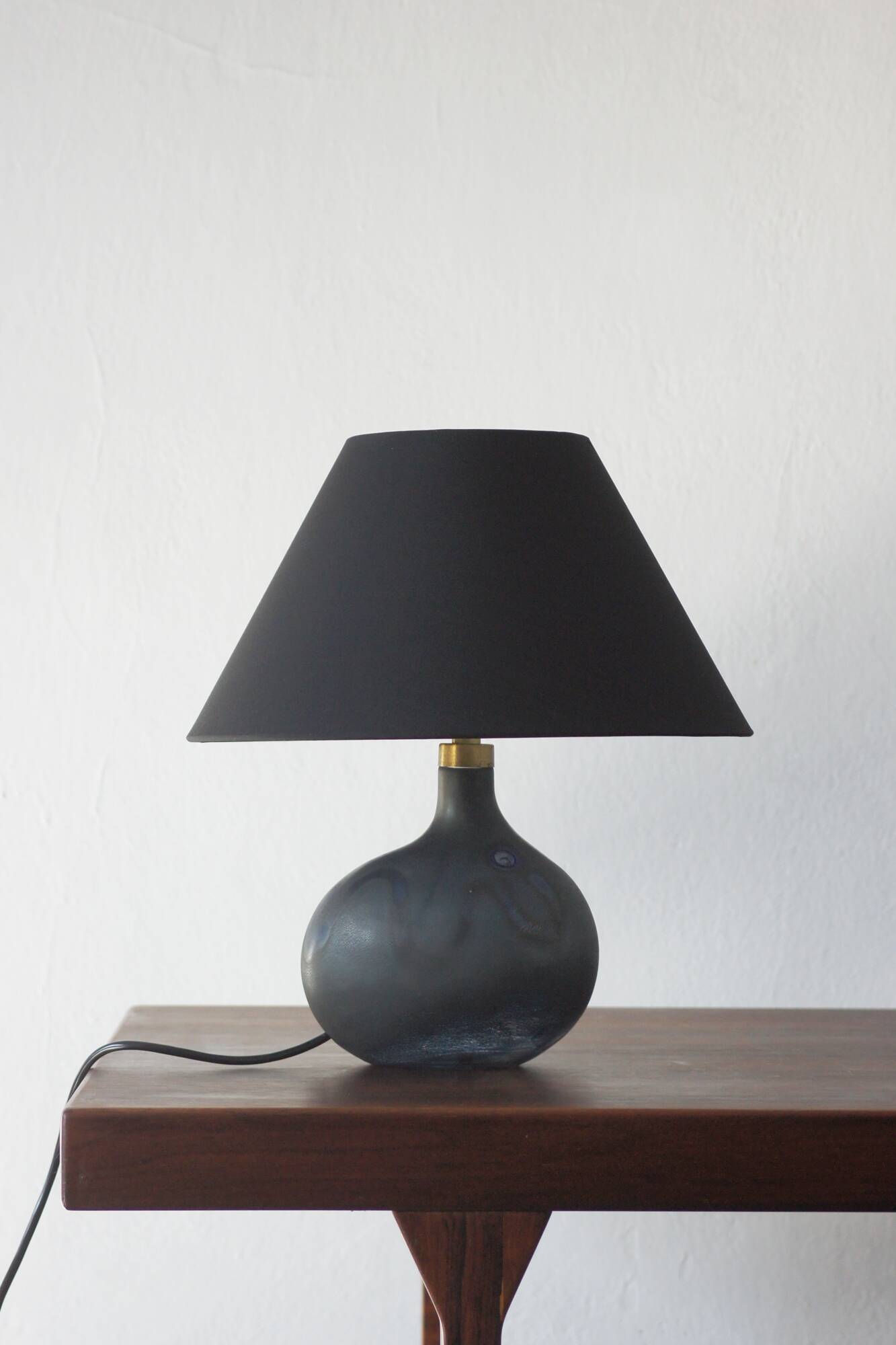 Danish Modern Lamp Art by Michael Bang for Holmegaard, 1970s