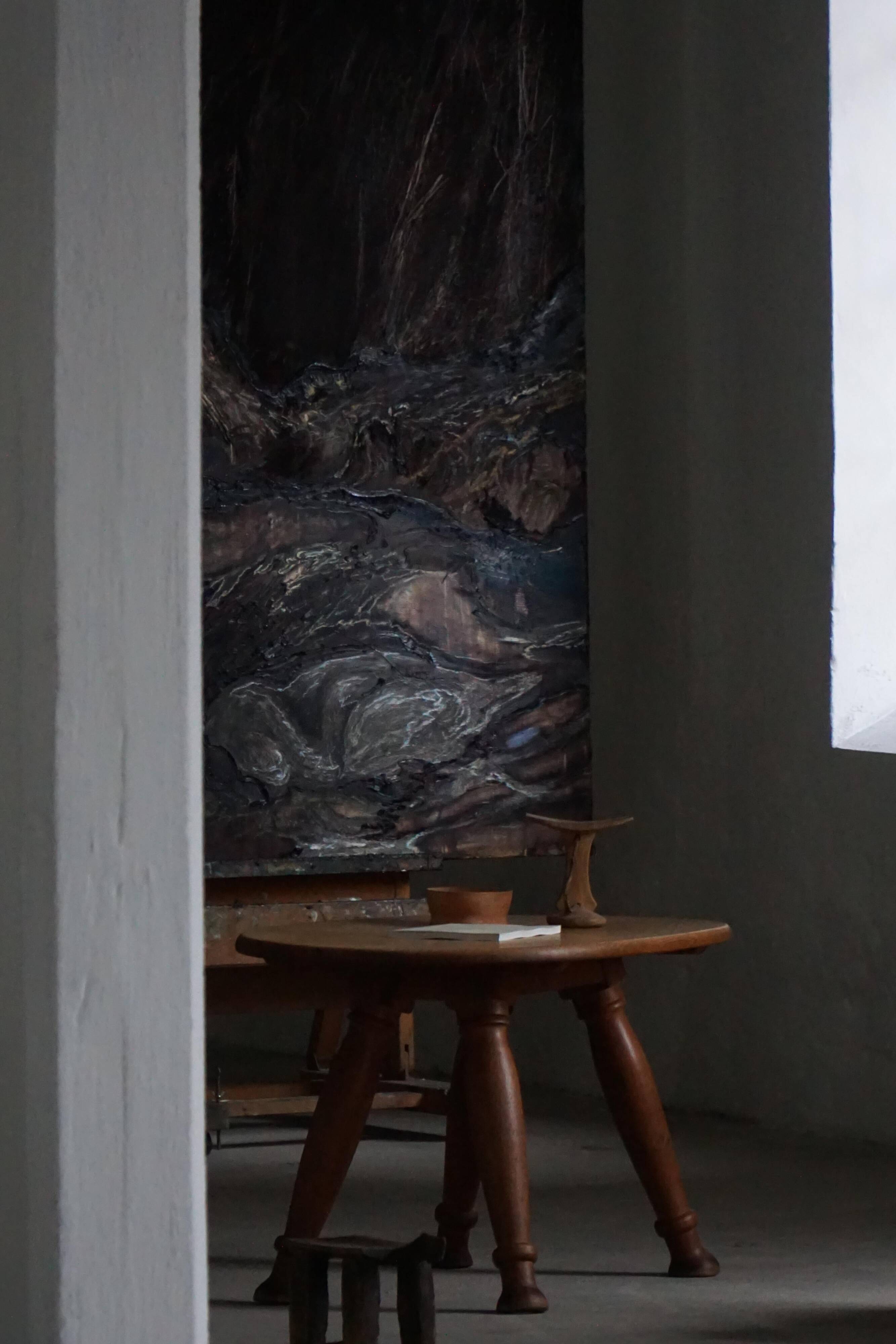 Mid-20th century Danish coffee table / side table in oak, Otto Færge, 1940s.