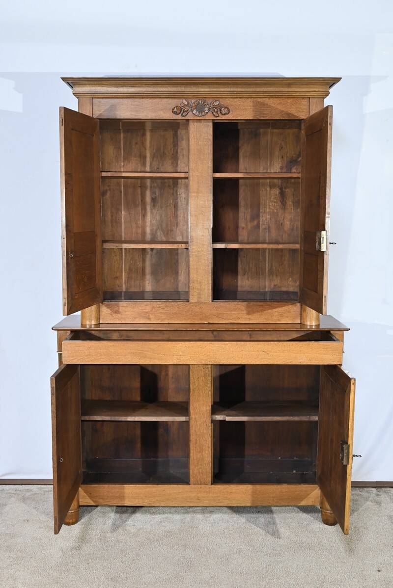 Empire Oak Two-Body Buffet – First Half of the 19th Century
