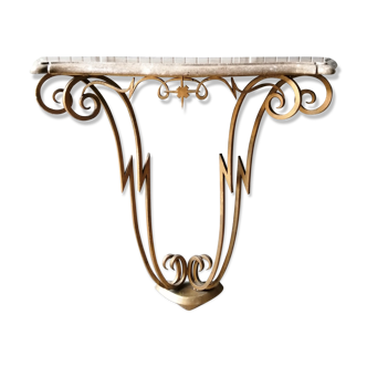 Louis XV style console table from the beginning of the 20th century