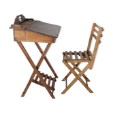 Pupitre avec sa chaise