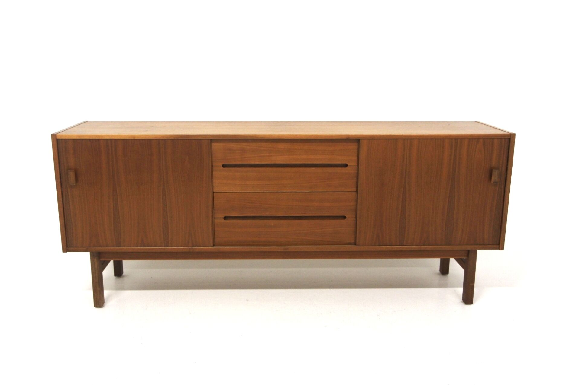 Scandinavian walnut sideboard, "Arild", Nils Jonsson, Troeds, Sweden, 1960