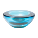 Cendrier Murano bleu orange bulle