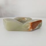 Cendrier italien en Onyx années 50