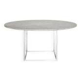 Table à manger "PK54" emblématique danoise du milieu du siècle par Poul Kjærholm, années 1960.