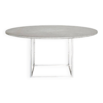 Iconic Danish Mid Century "PK54" Dining Table by Poul Kjærholm, 1960s