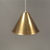 Hanging lamp from Danish Fog&Mørup 1950s, made of solid brass.