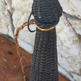 Black scoubidou bottle