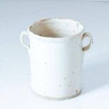 Antique Handmade Ceramic Vases, Set of Three, Italy 1900 circa