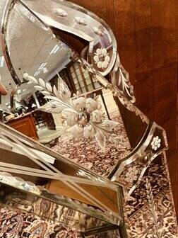 Antique Venetian mirror